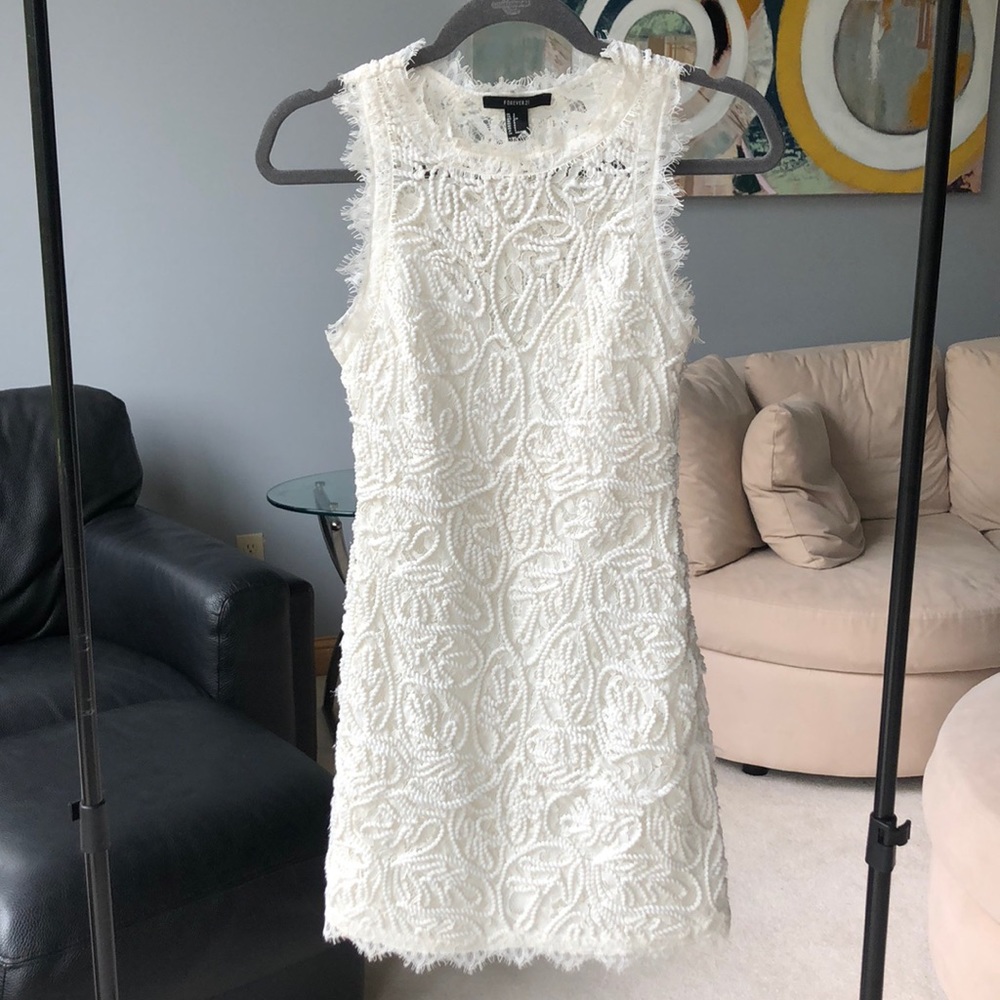 Forever 21 White lace dress